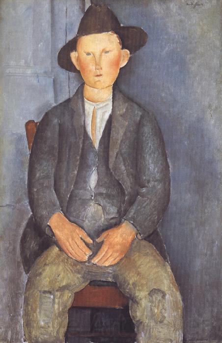 Amedeo Modigliani The Little Peasant (mk39) Spain oil painting art